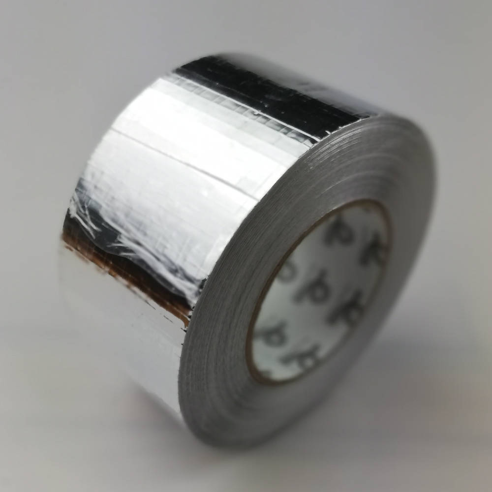 Roll of 75mm x 50 Metre Reinforced Cold Weather Aluminium Foil Tape