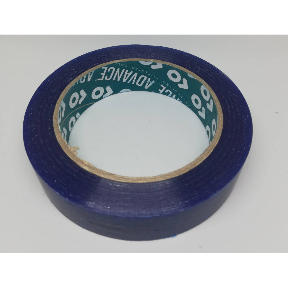 25mm x 33 Metre Translucent Blue PVC Protection Tape 4