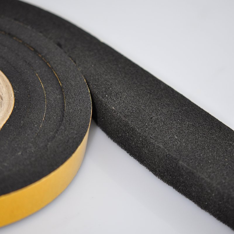 10-18mm x 20mm X 3 Metres Expanding Foam Tape with tape showing