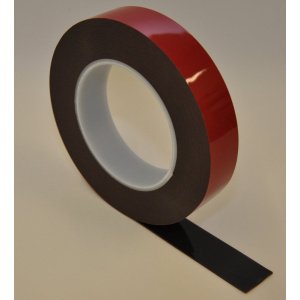 Black Structural Acrylic Gel Foam Tapes With Red Liner