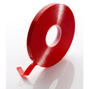 Grey Structural Acrylic Gel Foam Tapes With Red Liner
