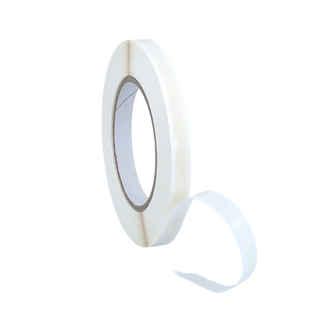 6/12mm x 50 Metre High Tack Double Sided Tissue Tape with Fingerlift Edge