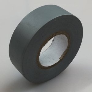 12mm x 33 metres pvc electrical tape grey 1