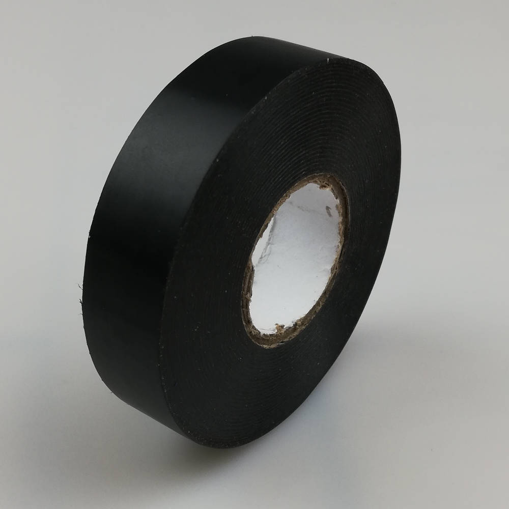 dav 19mm x 33 metres pvc electrical tape black 1