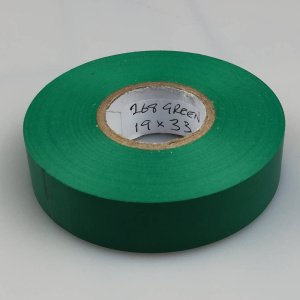 19mm x 33 Metres PVC Electrical Tape 12 19mm x 33 metres pvc electrical tape green 2