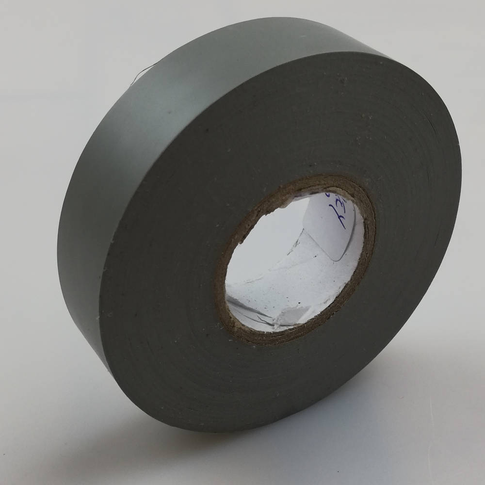 dav 19mm x 33 metres pvc electrical tape grey 1