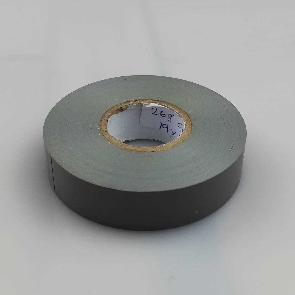 dav 19mm x 33 metres pvc electrical tape grey 2