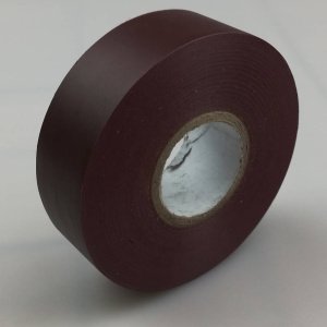 25mm x 33 metres pvc electrical tape brown 1