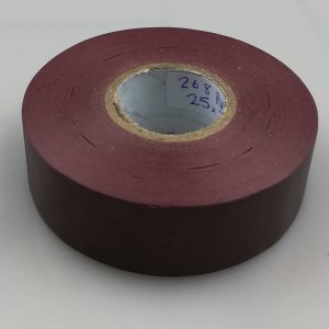 25mm x 33 metres pvc electrical tape brown 2