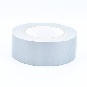 50mm x 50 metre coloured waterproof cloth tape grey 1
