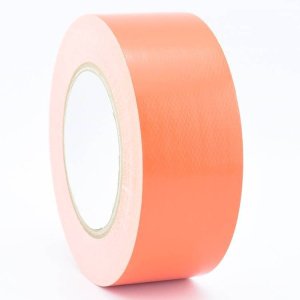 50mm x 50 metre coloured waterproof cloth tape orange 2