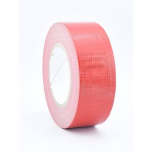 50mm x 50 metre coloured waterproof cloth tape red 2
