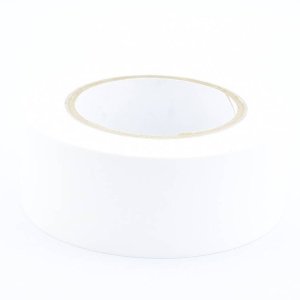 50mm x 50 metre coloured waterproof cloth tape white 1