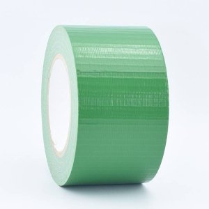 75mm x 50 metre coloured waterproof cloth tape green 2