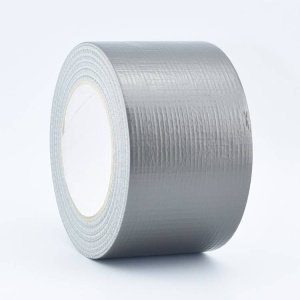 75mm x 50 metre coloured waterproof cloth tape grey 2