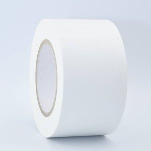 75mm x 50 metre coloured waterproof cloth tape white 2