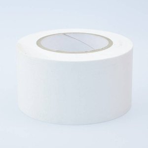 75mm x 50 metre coloured waterproof cloth tape white