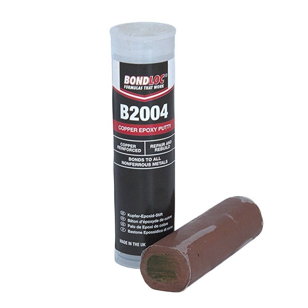 50g Bondloc Copper Reinforced Epoxy Repair Putty Stick