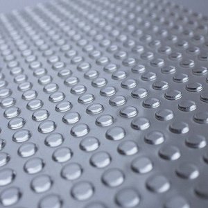 1 Sheet of 350, 10.mm x 1.5mm Cylindrical Stick on Feet 3 EZ101 clear 1