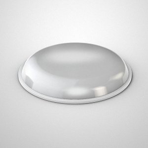 1 Sheet of 120, 19mm x 1.9mm Cylindrical Stick on Feet 1 EZ103 image1 1