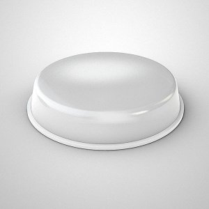 1 Sheet of 72, 19.7mm x 3mm Cylindrical Stick on Feet