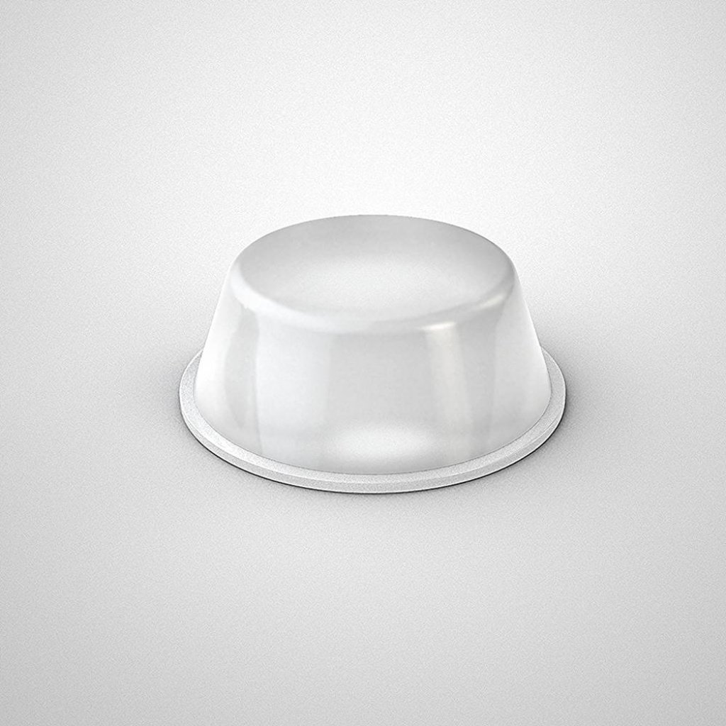1 Sheet of 136, 14mm x 4.5mm Clear Cylindrical Stick on Feet
