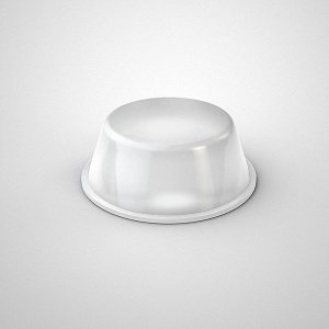 1 Sheet of 136, 14mm x 4.5mm Clear Cylindrical Stick on Feet 1 EZ106 image1 1