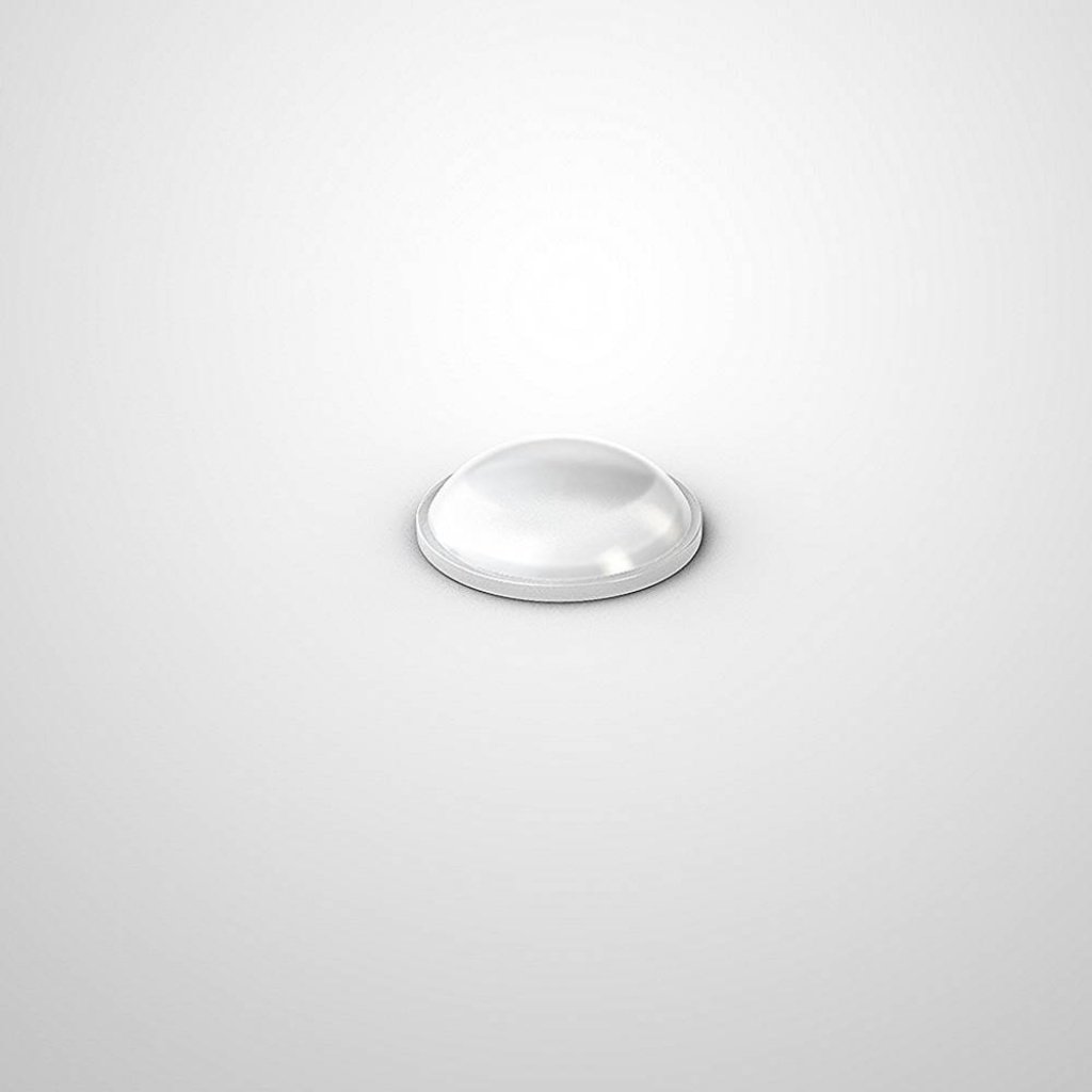 1 Sheet of 720, 6.4mm x 1.5mm Clear Hemispherical Stick on Feet
