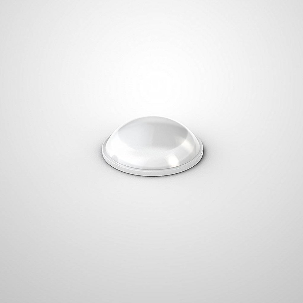 1 Sheet of 400, 8mm x 2.2mm Clear Hemispherical Stick on Feet