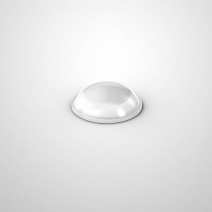 1 Sheet of 400, 8mm x 2.2mm Clear Hemispherical Stick on Feet