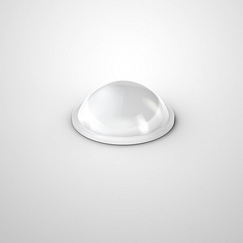 1 Sheet of 364, 10mm x 3.2mm Clear Hemispherical Stick on Feet