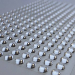 1 Sheet of 276, 11.1mm x 5mm Clear Hemispherical Stick on Feet 3 EZ207 clear 1