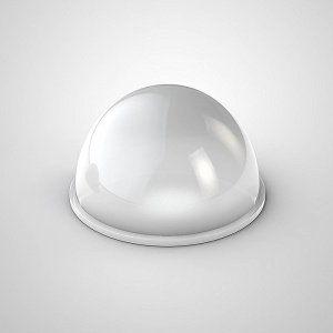1 Sheet of 126, 16mm x 7.9mm Hemispherical Stick on Feet