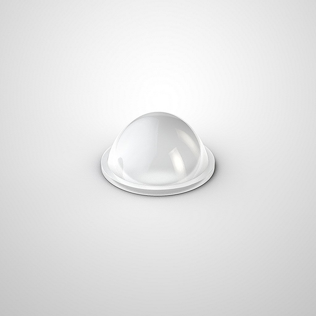 1 Sheet of 200, 9.5mm x 3.8mm Clear Hemispherical Stick on Feet