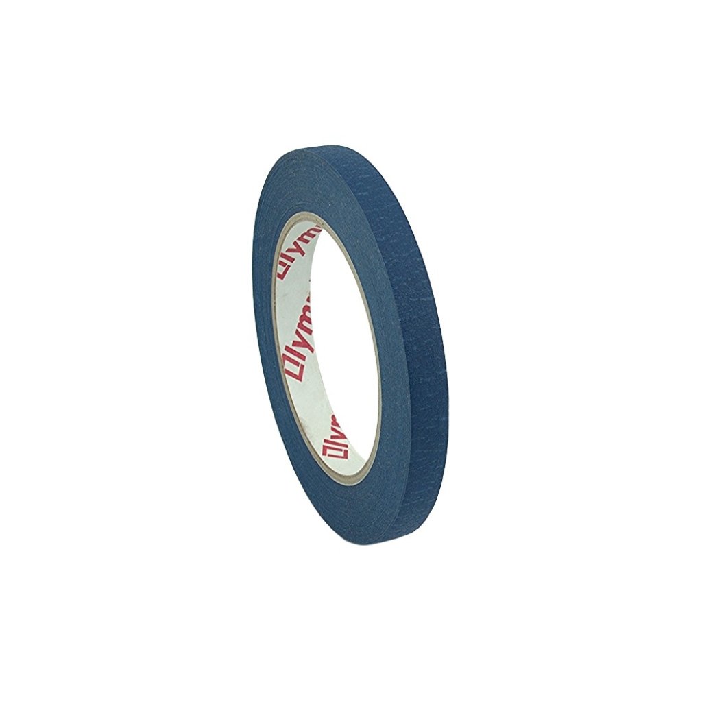 12mm x 50 Metres 14 Day Blue Indoor & Outdoor Paper Masking Decorators Tape