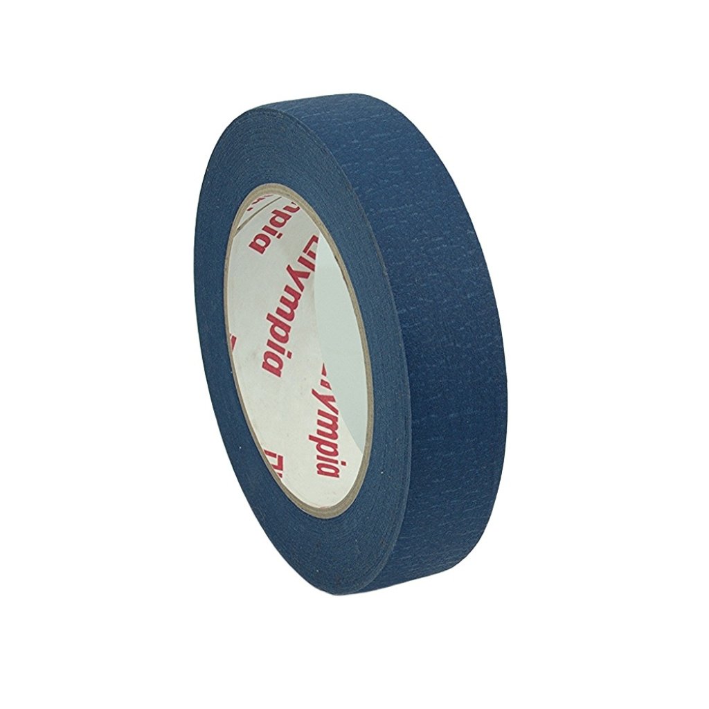 24mm x 50 Metres 14 Day Blue Indoor & Outdoor Paper Masking Decorators Tape