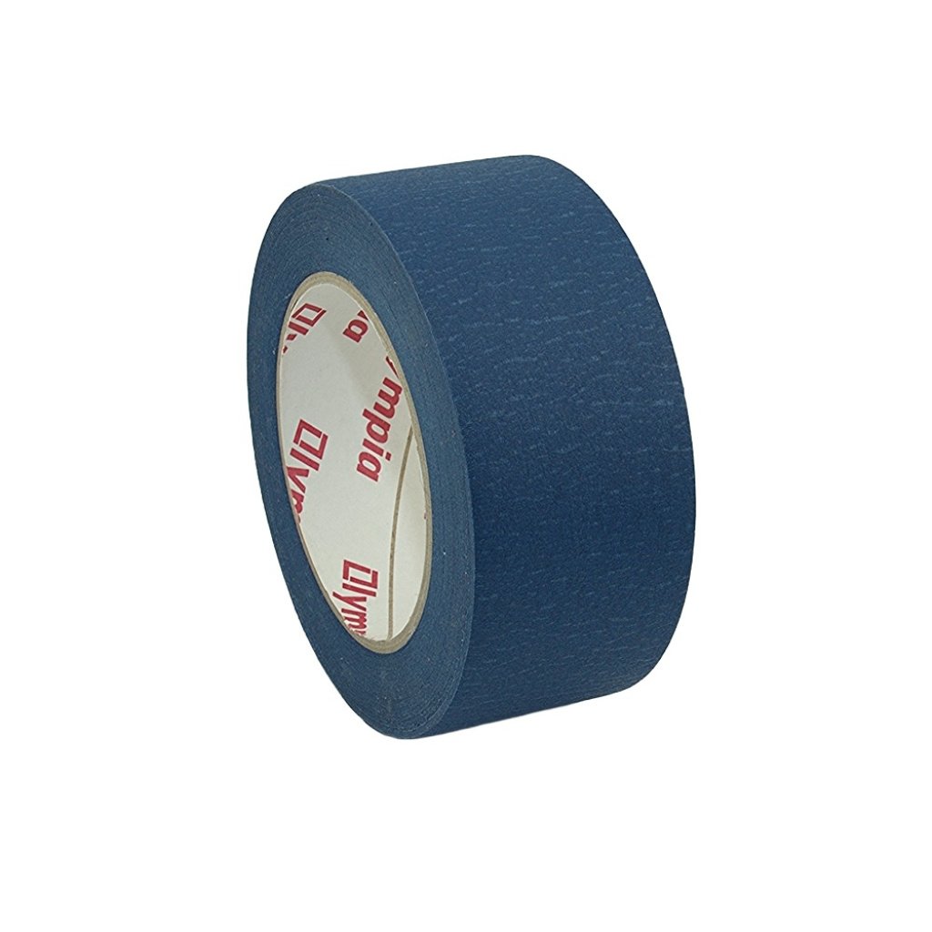 48mm x 50 Metres 14 Day Blue Indoor & Outdoor Paper Masking Decorators Tape