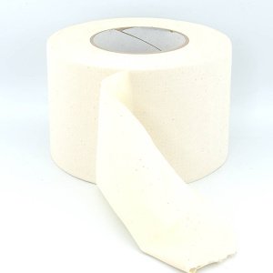 100mm x 50 Metre White Unbleached Cloth Canvas Tape 3 PSA142C IMAGE2 1