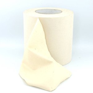 150mm x 50 Metre White Unbleached Cloth Canvas Tape 3 PSA142D IMAGE2 1