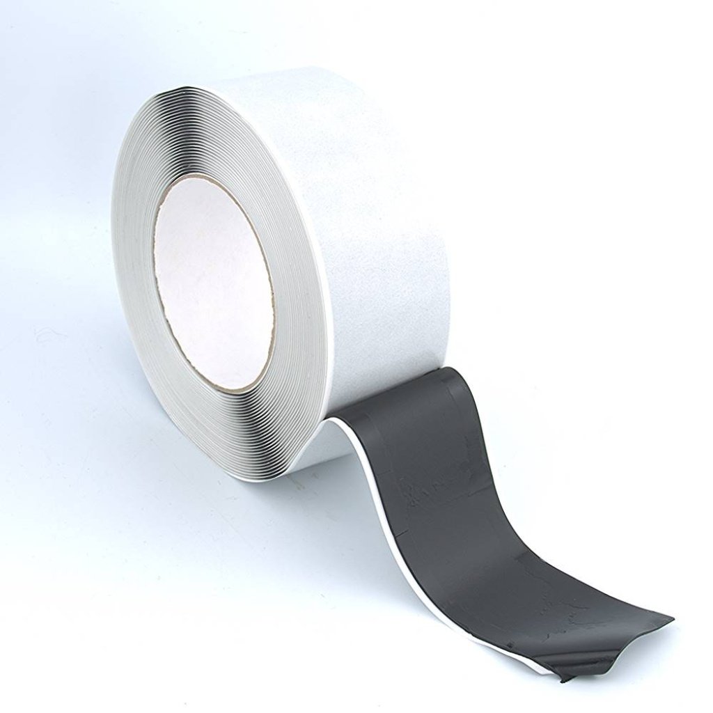 50mm x 1mm x 10 Metre Black Butyl Membrane Jointing and Sealing Tape
