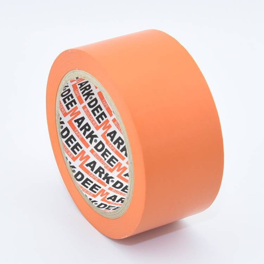 Orange Builders Tape Easy Tear with Clean Peel Adhesive 50mm x 33 Metres