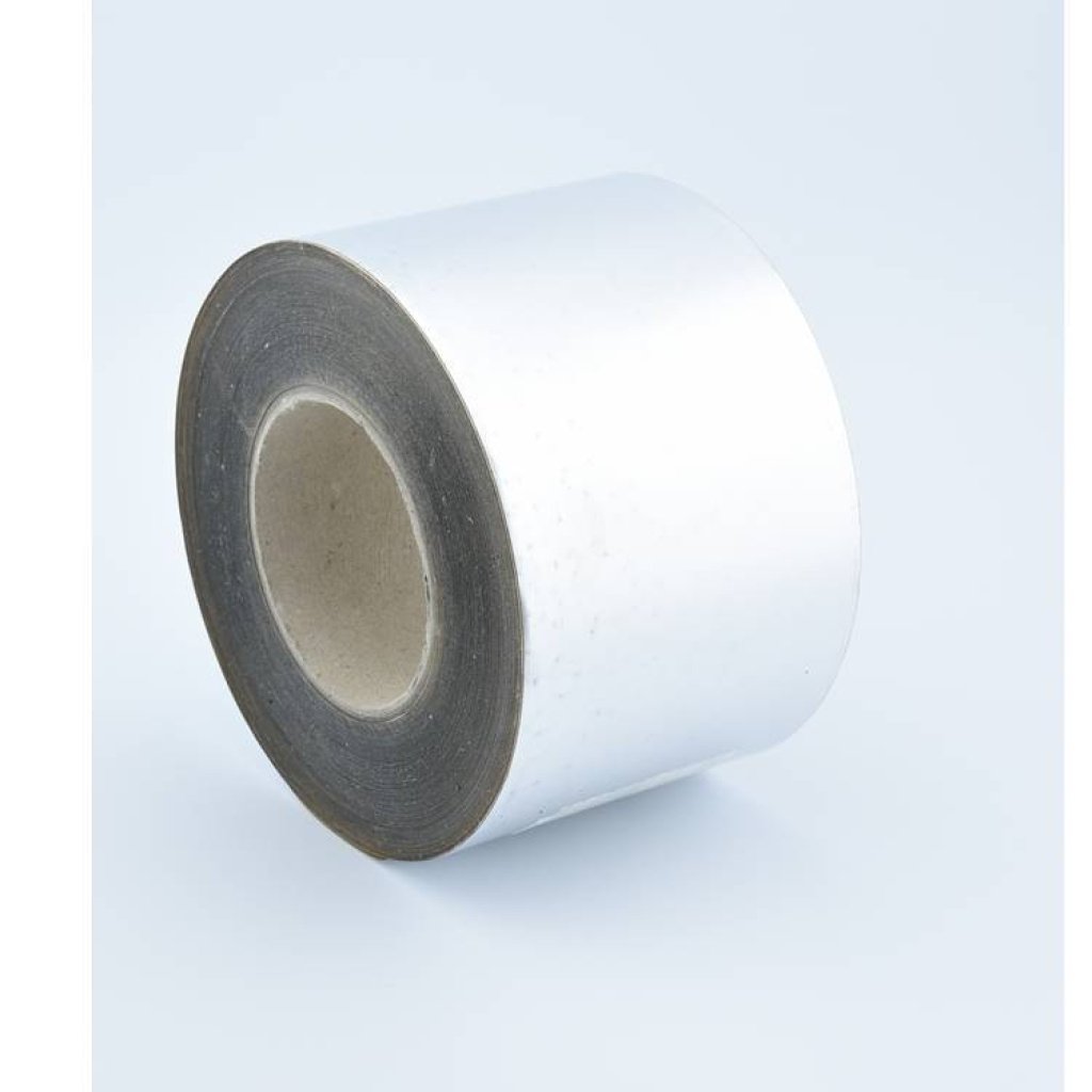96mm x 50 Metre Aluminium Finish 6 Ply Polyester Laminate Cold Weather Foil Tape