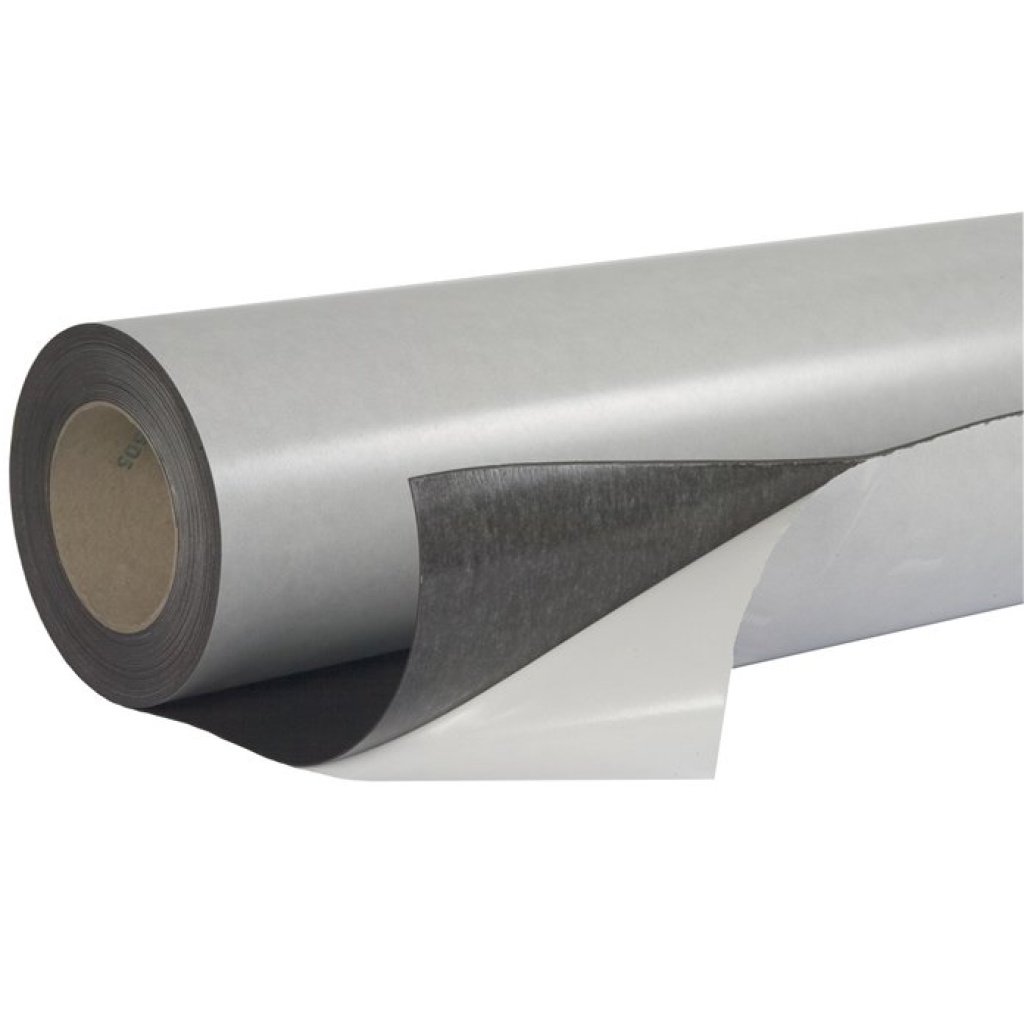 620mm x 0.75mm x 1 Metre Adhesive Magnetic Strontium Ferrite Sheeting | Magnetic Sheets