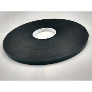 12mm x 1mm x 50 Metre Black Double Sided Polyethylene Foam Tape