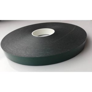 25mm x 2mm x 25 Metre Black Double Sided Polyethylene Foam Tape