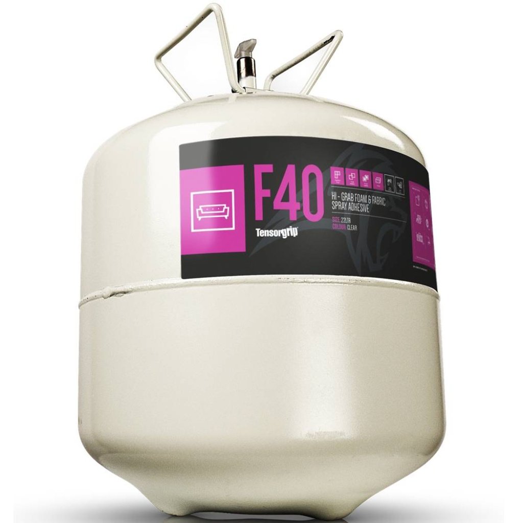 F40 Glue - Aggressive Tack Spray Contact Adhesive Pot 22 Litre | 17.5KG