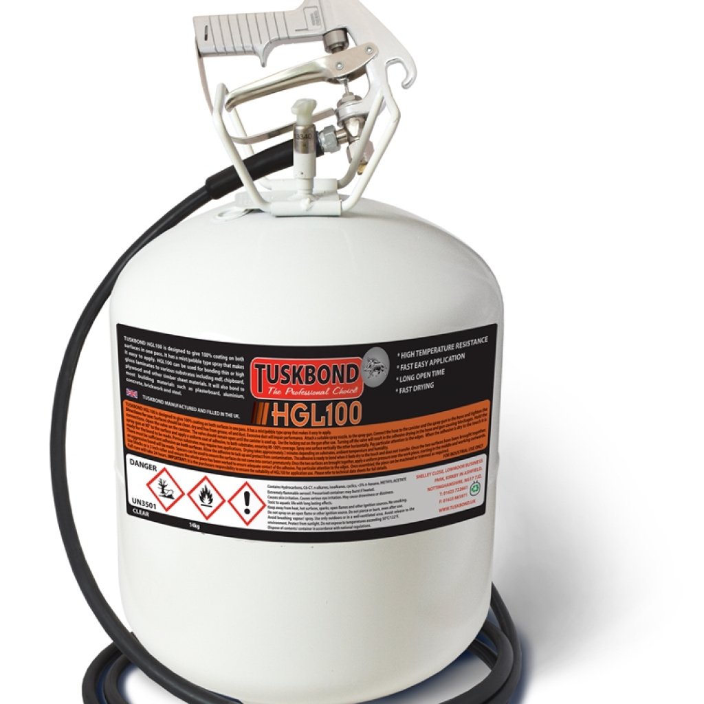 Tuskbond High Gloss Laminate Spray Glue 14L | 14KG