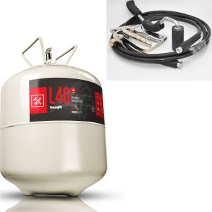 Spray Adhesive Starter Kit - 17.5KG TensorGrip L40 Pot | 12FT Hose & Spray Glue Gun