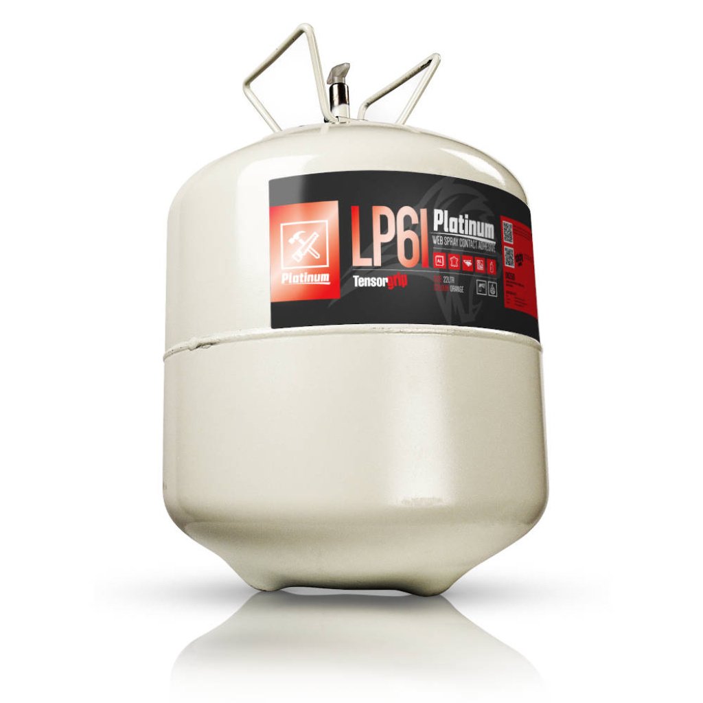 L66 Solid Surface Compatible Spray Contact Adhesive / Glue 22 Litre