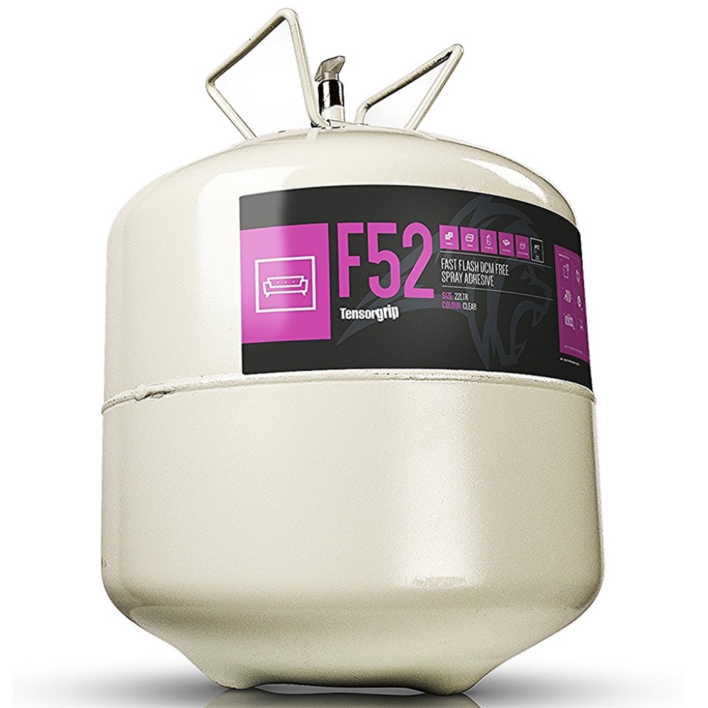F52 Fast Flash DCM Free Spray Adhesive / Glue Canister 22 Litre | 17.5KG
